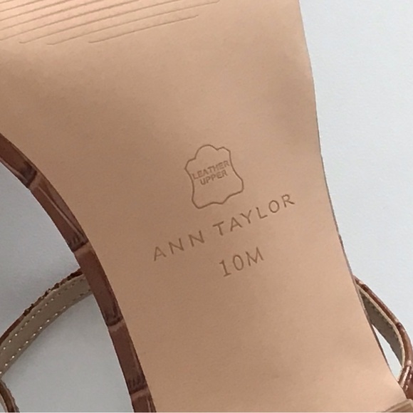 Ann Taylor Ankle Strappy Heels - Never Worn - Picture 9 of 16